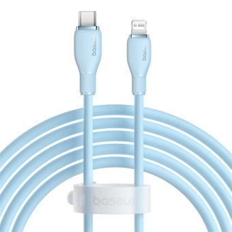 Кабель Baseus Pudding Series USB Type-C - Lightning (2 м, голубой) - 1/1
