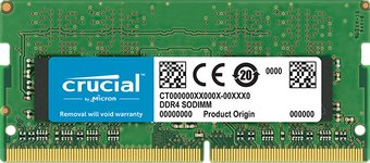 Оперативная память Crucial 16GB DDR4 SODIMM PC4-19200 [CT16G4SFD824A] - 1/1