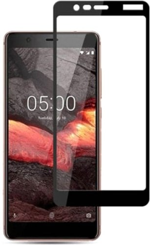 Защитное стекло KST Full glue для Nokia 5.1 (2018) (черное) - 1/1