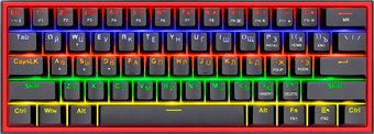 Клавиатура Redragon Fizz (черный/красный) - 1/1