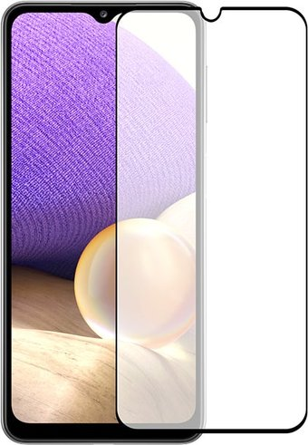 Защитное стекло KST Full glue для Samsung Galaxy A32 5G (черное) - 1/1