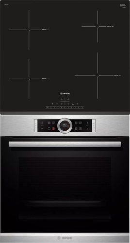 Комплект встраиваемой техники Bosch HBG655BS1 + PIE631FB1E - 1/1