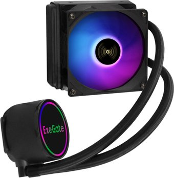 Система жидкостного охлаждения для процессора ExeGate BlackWater-120V2.PWM.RGB EX293455RUS - 1/1