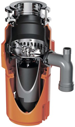 Измельчитель пищевых отходов Omoikiri Nagare Slim 1250 AZ 4995066 - 1/1