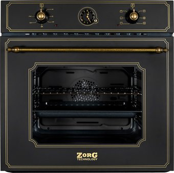 Электрический духовой шкаф ZorG BE6 RST(EMY) BL - 1/1