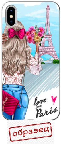 Чехол для телефона Case Print для Galaxy A10 (Париж) - 1/1