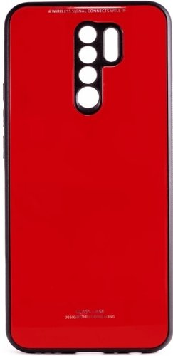 Чехол для телефона Case Glassy для Xiaomi Redmi 9 (красный) - 1/1
