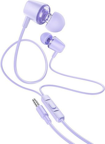 Наушники Hoco M107 (сиреневый) - 1/1