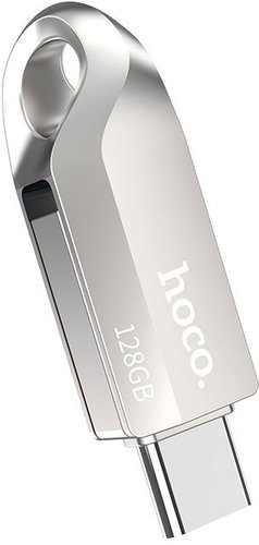 USB Flash Hoco UD8 128GB (серебристый) - 1/1