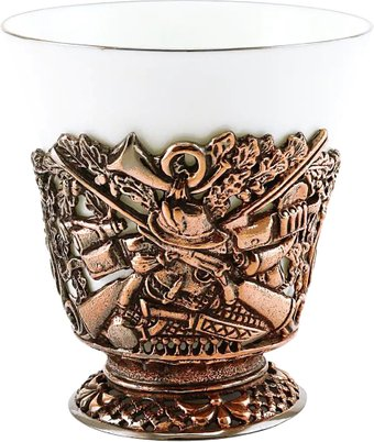 Чашка Кольчугинский мельхиор Охотничья КМ1254ЧШ06 - 1/1