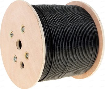 Кабель Power Cube C-UPC-5051E-SO-OUTR (305 м, черный) - 1/1