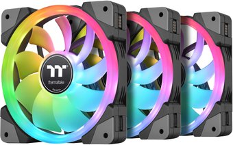 Комплект вентиляторов для корпуса с контроллером Thermaltake SWAFAN EX12 RGB CL-F143-PL12SW-A - 1/1