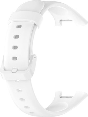 Ремешок Rumi силиконовый для Xiaomi Smart Band 7 Pro (белый) - 1/1