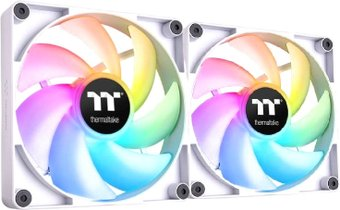 Комплект вентиляторов для корпуса Thermaltake CT140 ARGB White 2-Fan Pack CL-F154-PL14SW-A - 1/1