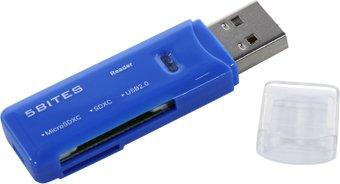 Карт-ридер 5bites RE2-100BL - 1/1
