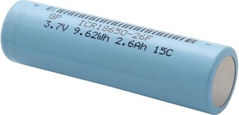 Аккумулятор GP 18650 2550 mAh ICR18650-26F - 1/1