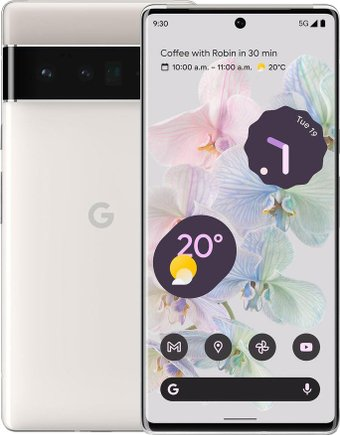 Смартфон Google Pixel 6 Pro 12GB/128GB (белый) - 1/1