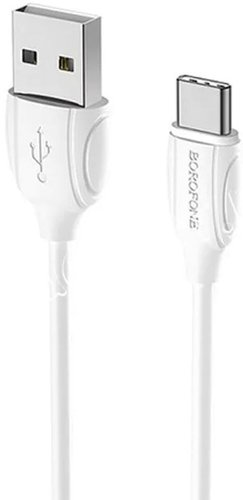 Кабель Borofone BX19 microUSB 1 м (белый) - 1/1