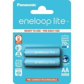 Аккумулятор Panasonic Eneloop AA 950mAh 2 шт. BK-3LCCE/2BE - 1/1