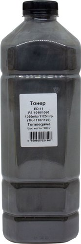 Тонер Tomoegawa для Kyocera FS-1040/1060/1020mfp/1125mfp (TK-1110/1120) 900 г - 1/1