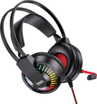 Наушники Hoco W105 (черный/красный) - 1/1