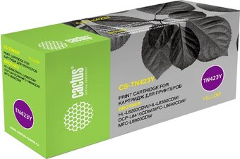 Картридж CACTUS CS-TN423Y (аналог Brother TN-TN423Y) - 1/1