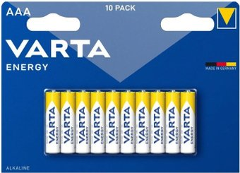 Батарейка Varta Energy LR6 AA Alkaline 4106 229 491 10 шт - 1/1