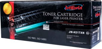 Картридж JetWorld JW-H217XN (аналог HP CF217X) - 1/1