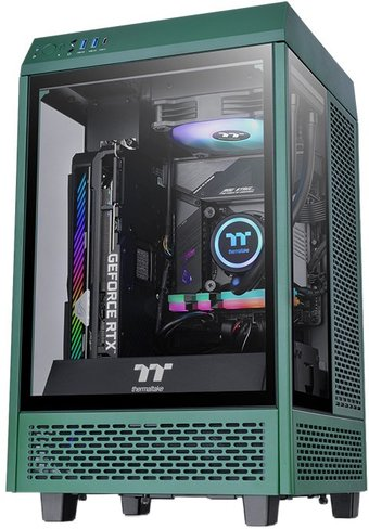 Корпус Thermaltake The Tower 100 Mini Racing Green CA-1R3-00SCWN-00 - 1/1