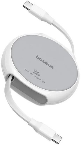 Кабель Baseus Free2Draw USB Type-C - USB Type-C (1 м, белый) - 1/1