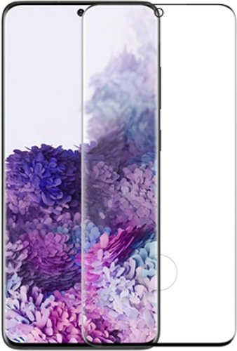 Защитное стекло Case Full Screen для Galaxy S20 Ultra (черный глянец) - 1/1