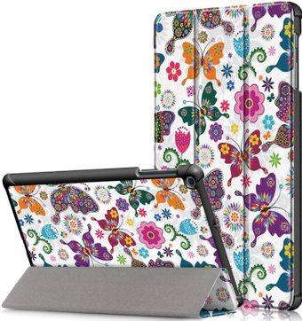 Чехол для планшета JFK Smart Case для Samsung Tab A (2019) T510 (бабочки) - 1/1
