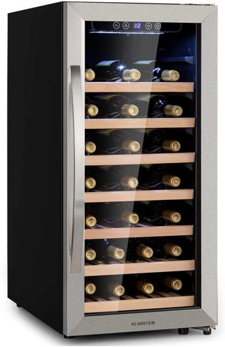 Винный шкаф Klarstein Vinamour 38 Uno (серебристый) - 1/1