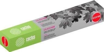 Картридж CACTUS CS-EXV49M (аналог Canon C-EXV49 Magenta) - 1/1