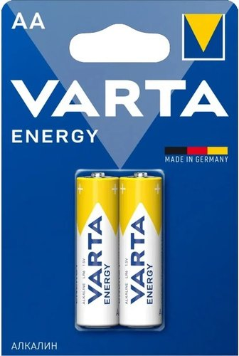 Батарейка Varta Energy LR6 AA Alkaline 4106101412 2 шт - 1/1