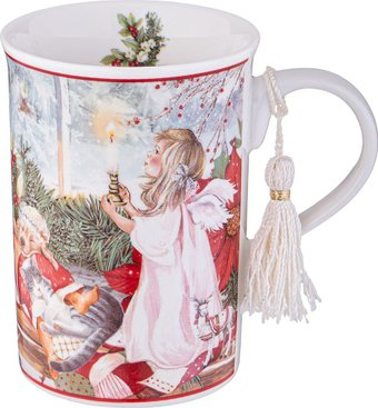 Кружка Lefard Christmas Пуансеттия 417-101 - 1/1