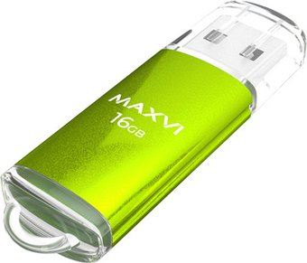 USB Flash Maxvi MP 16GB (зеленый) - 1/1