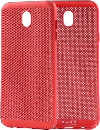 Чехол для телефона Case Matte Natty для Samsung Galaxy J7 2017 (красный) - 1/1
