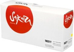 Картридж Sakura Printing SATN321Y (аналог Brother TN-321Y) - 1/1