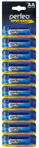 Батарейка Perfeo Super Alkaline LR6/10BL - 1/1