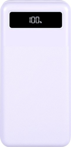 Внешний аккумулятор TFN Porta LCD PD 22.5W 30000mAh (сиреневый) - 1/1