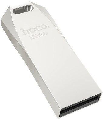 USB Flash Hoco UD4 128GB (серебристый) - 1/1