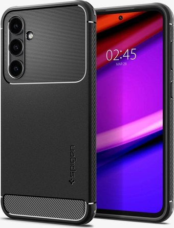 Чехол для телефона Spigen Rugged Armor для Samsung Galaxy S23 FE ACS06376 (черный) - 1/1