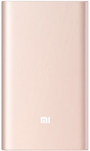 Внешний аккумулятор Xiaomi Mi Power Bank Pro 10000 mAh (розовое золото) - 1/1