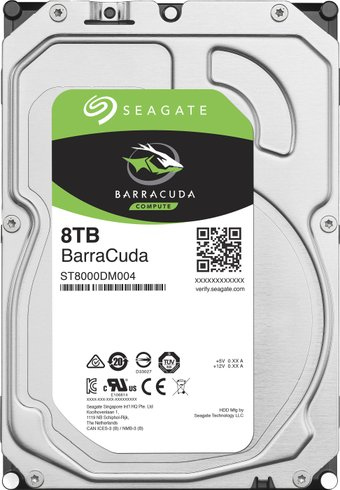 Жесткий диск Seagate BarraCuda 8TB ST8000DM004 - 1/1