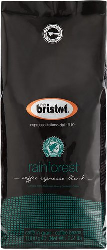 Кофе Bristot Rainforest в зернах 1000 г - 1/1