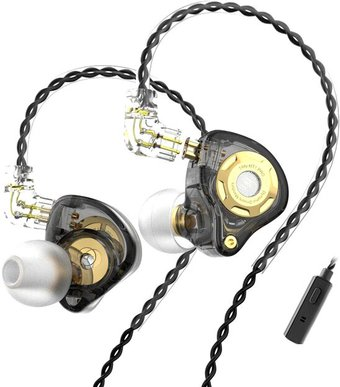 Наушники TRN MT1 Pro (черный, с микрофоном) - 1/1