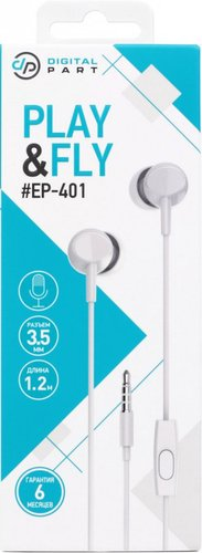 Наушники Digital Part EP-401 (белый) - 1/1