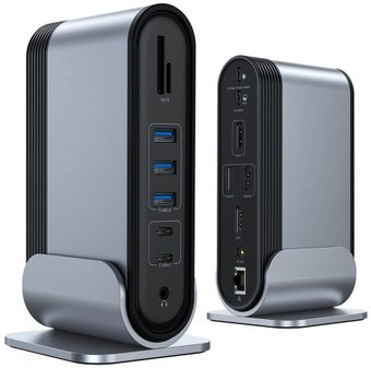 Док-станция Baseus Working Station Multifunctional Type-C HUB Adapter CAHUB-HG0G - 1/1