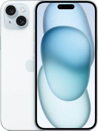 Смартфон Apple iPhone 15 Plus 128GB (голубой) - 1/1
